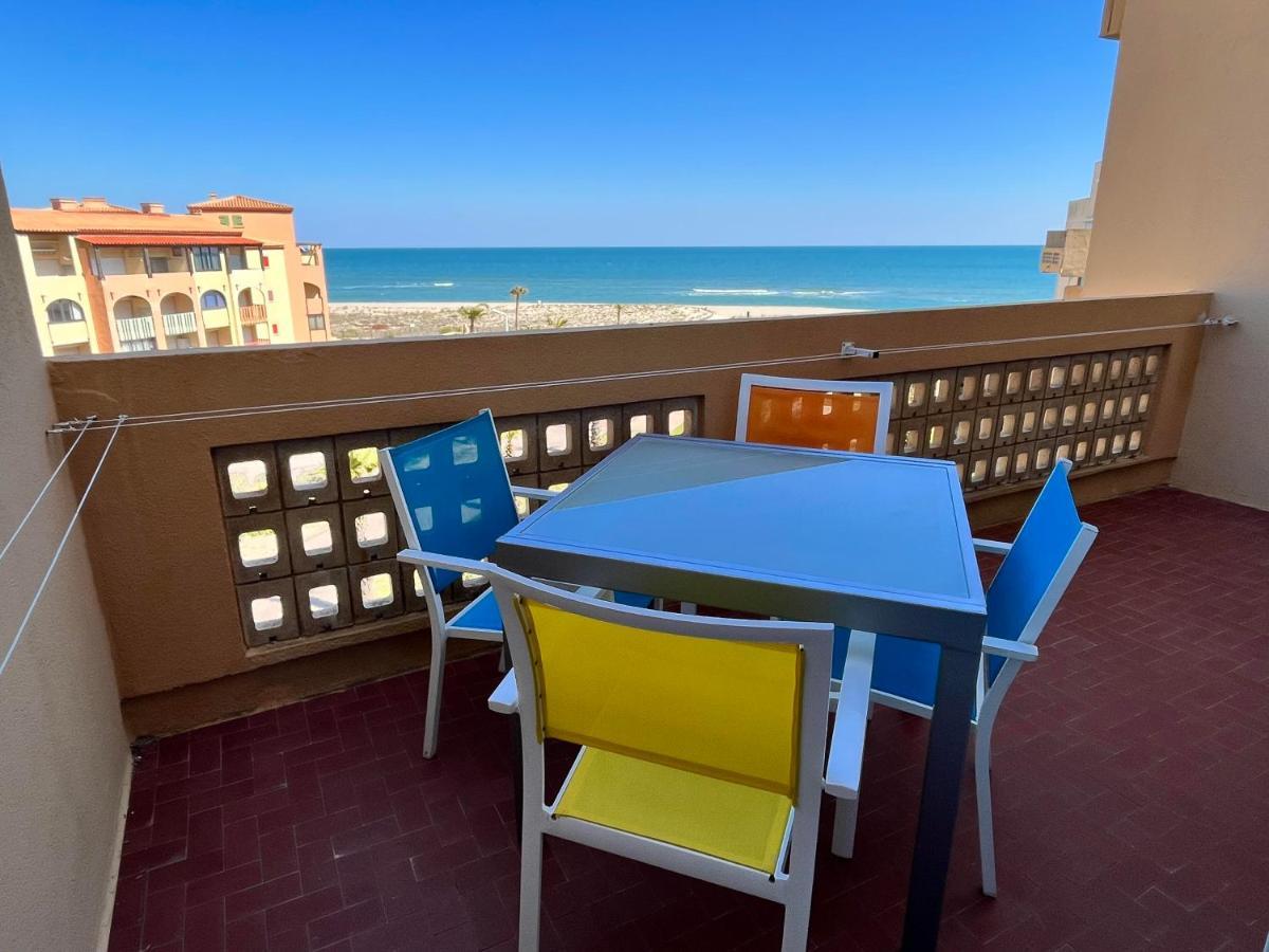 Elégant appartement vue mer wifi parking Le Barcarès Extérieur photo