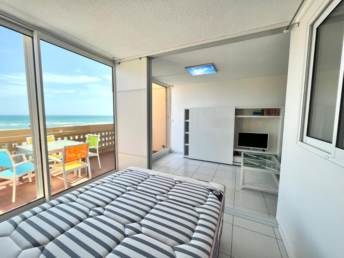 Elégant appartement vue mer wifi parking Le Barcarès Extérieur photo
