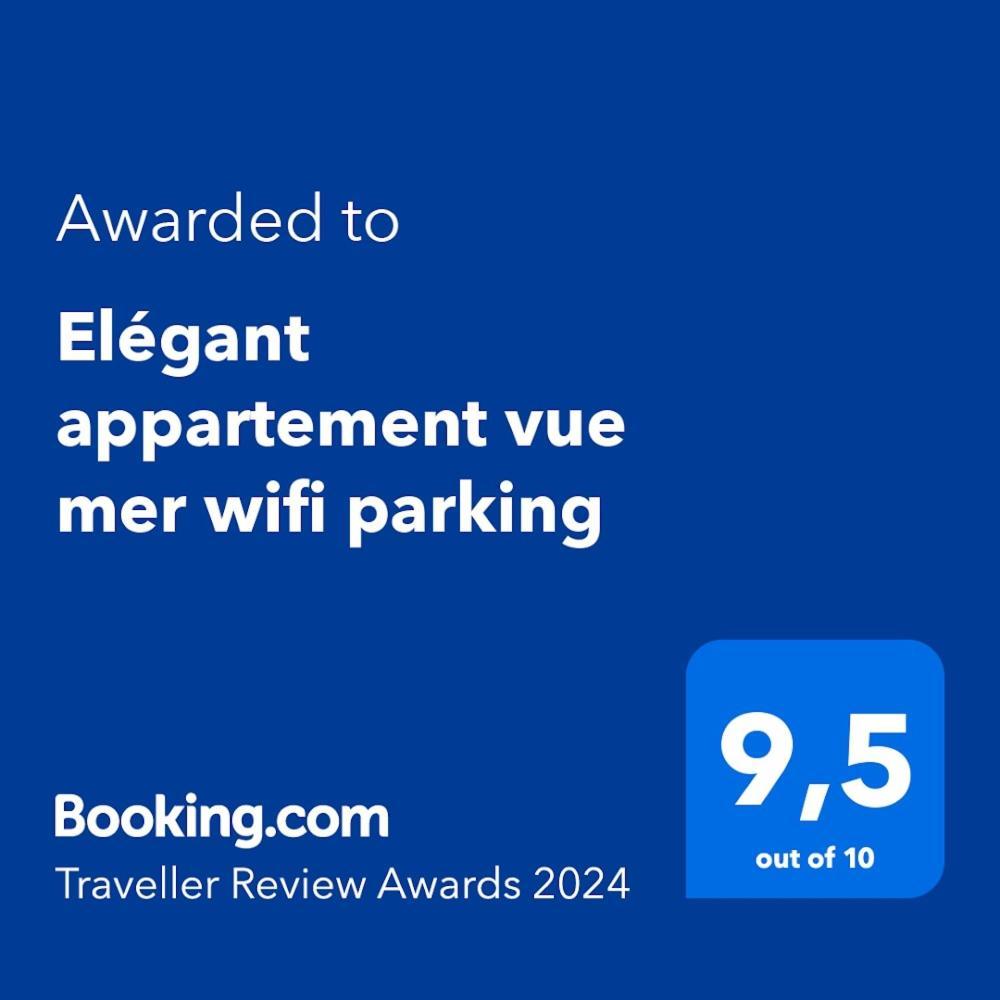 Elégant appartement vue mer wifi parking Le Barcarès Extérieur photo